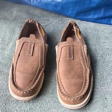 Timberland Boys Brown Slip-On Casual Shoes Leather US 13.5 EU 32 51738 7091 Jongens casual schoenen price