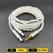 5N Sliver Hifi Balanced Cable For Sennheiser HD800 HD820 HD800S Dharma D1000 Koptelefoons price