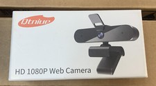 1080P Web Camera, Webcam w/ Microphone, Qtniue USB Webcam Desktop *SEALED* Webcams price