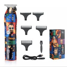 UK Professional Men Beard Trimmer graffiti style hair clipper electric barber Tondeuses price