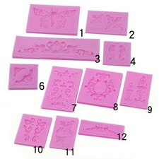 Relief Baroque Silicone Fondant Mould Vintage Cake Decor Border Sugar Paste Mold Relief Paste price