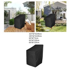 Garden Patio Chair Cover High Back Chair Cover Black Stackable Chair Cover Hoes voor kinderstoel price