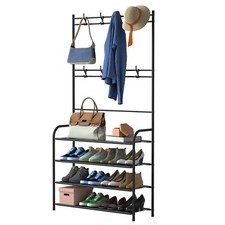 iMountek Entryway Coat Hat Shoes Rack Hall Tree Shelf Organizer Bench with Hooks Hall Tree price