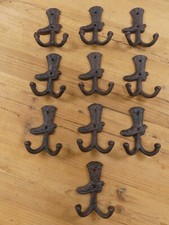 10 Coat Hooks Cowboy Boot Coat Hooks Hat Hall Tree Wall Mounted Barn Western Hall Tree price