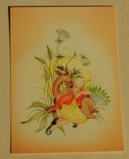 1 Postkarten Märchen Brüderchen und Schwesterchen Margret von Borstel Grimm Borstel price