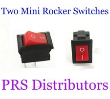 2 PCS Mini ROCKER ON / OFF SWITCHES TOGGLE SWITCHES Mounting Hole 1/2" x 3/4" Switches price