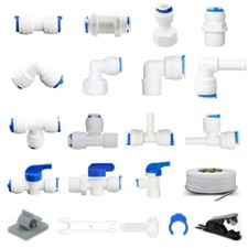 1/4" 3/8" Quick Connector Water Purifier Reverse Osmosis RO Filter Fittings Water Purifier price