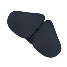 Black Rubber Fabric Desk Shade for Office Cubicle 157x80cm Foldable Design Kantoor Bureau price