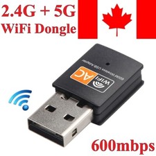Wireless USB WiFi Adapter Mini Network Dongle 600Mbps Windows MAC Linux 2.4G/5G Wireless Adapter price