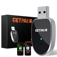 GetPairr Mini 2-in-1 Wireless Adapter for CarPlay & Android Auto Plug & Play Wireless Adapter price