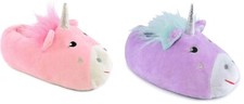 Girls Slippers Sizes 11/12 UK Pink Lilac Grip Sole Meisjes slippers price