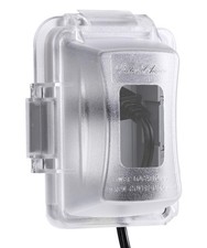 Bates- Weatherproof Electrical Outlet Cover, 1-Gang Outdoor 1 Pack, Clear Stopcontactafdekking price