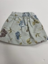 Baby Skirt By Bebebo Side Zip Blue Green And Maybe Floral Print Cordaroy Baby Skirt price