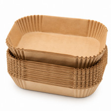 Rectangular Air Fryer Liners 22cm, Disposable Paper Liners for Air Fryers, Oven Fryers price
