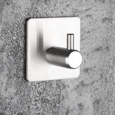 Stainless Steel Self Hanging Hooks Kitchen Bathroom Clothes Badkamer Hooks price