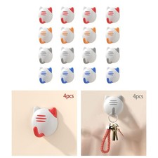 4 Pieces Wall Hook Bathroom Coat Hooks Key Hook Hanging Hooks Bath Towel Hook Badkamer Hooks price