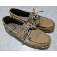 Sperry Top-Sider Bluefish Tan Leather Boat Shoes Womens 9M Dames Boat Schoenen price