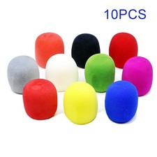 Quality Sponge Microphone Windscreen 10 Pack Replacement Covers for Karaoke Mic Karaoke Microphone price