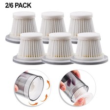 Reusable Filters for Cordless Car Vacuums Available in Packs of 2 or 6 Cordless Vacuums price
