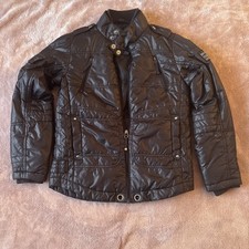 Black Boys Coat Lightweight Puffer Jacket NEXT Age 11 Zip Pockets Jongens jas price