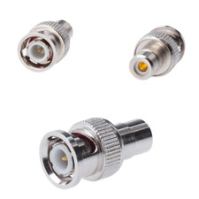 10 x BNC Male to RCA Female Coaxial Connector for CCTV Security Camera Cable LOT Beveiliging camera Kabel price