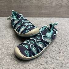 KEEN Unisex Kids Water Shoes Sandals Navy Blue Teal Bungee Laces Outdoor US 3 Unisex kinderschoenen outdoor price