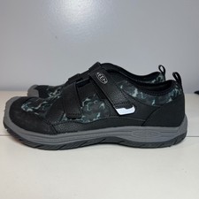 KEEN Waterproof Outdoor Shoes Unisex Hook and Loop Black Camo 7Y W 8.5 EU 39 Unisex kinderschoenen outdoor price