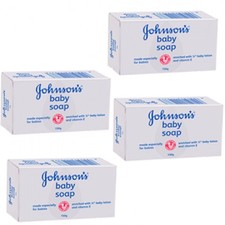 Johnson's & Johnson Baby Bar Soap White 75g. (Pack 4) Baby Soap price