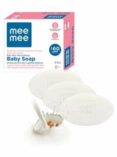 Mee Mee Nourishing Baby Soap with Almond & Milk Extracts 75g (Pack of 3)- Baby Soap price