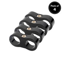 4Pcs Hose Separator Clamp Fitting Connector 6AN 8AN 10AN 12AN Oil Fuel Hose Line Clamp price