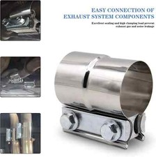 3" Lap Joint Exhaust Band Clamp For Muffler Sleeve Coupler Stainless Steel 3inch Clamp price