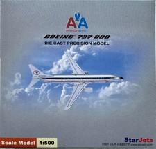 🛬 StarJets American Airlines BOEING 737-800 Diecast Model #SJAAL159 NIB 1:500 Sjaal price