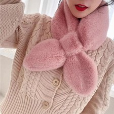 Fake Rabbit Fur Collar Scarf Women Keep Warm Thickening Fur Sjaal Sjaal price