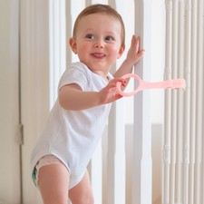 Baby Bed Stand up Assistant Pull Bars for Playpen Pink Hanging Rings Playpen Bed price