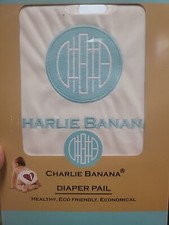 Charlie Banana Hanging Diaper Pail White Aqua Eco Friendly- NEW Luier Pail price