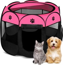 Foldable Pet Playpen | Portable Tent Crate for Small Dogs, Cats & Rabbits Playpen price
