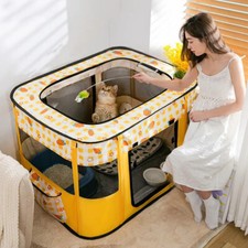 Portable Dog Playpen Sturdy Cat Playpen Pop up Pet Tent Folding Exercise Tent Playpen price