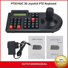 PTS3103C 3D Joystick PTZ Keyboard 9VDC for CCTV Camera Dom RS485 Control ot25 Beveiliging camera toetsenbord price