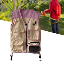 Kids Explorer Vest Outdoor Adventure Vest Fisherman Vest Jungle Vest for Camping Vest (Outdoor) price