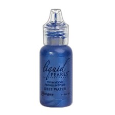 Ranger, Liquid Pearls, Pearlescent Paint, Add Dimension, Deep Water, Blue, Navy Parelmoerverf price