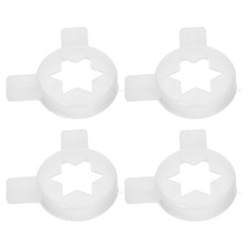4Pcs Reusable White Plastic Nozzles for Ice Cream Maker Creative and Easy Clean IJsbereider price