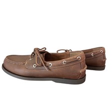 Dockers Mens 8.5M Brown Leather Boat Shoes Moc Toe Loafers 90-30406 Heren bootschoenen price