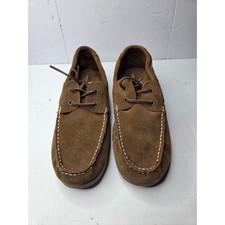American Eagle Mens Brown Suede Boat Shoes Moc Toe Loafers Size 12 AE Style 1419 Heren bootschoenen price