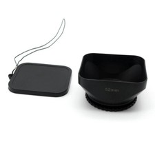 DV-s 52 Screw Mount 52mm Digital Video Camcorder Lens Hood with Cap Digitale videocamera's price