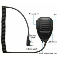 Hand Speaker Microphone PTT For Baofeng UV-82L UV-5R Two Way Radio Walkie Talkie License-Free Radios & Accessoires price