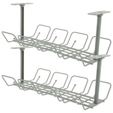 2 Pcs Cable Organizers for Cords Clamp- under Desk Shelving Unit Kantoor Shelving price
