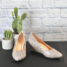 Cole Haan Snakeskin Python Wedge Shoes Heels Wedge Heels price