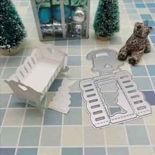 Baby Crib Cradle Metal Cutting Dies Scrapbooking Embossing Paper Card Craft DIY Baby Crib price