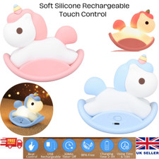 LED Night Light Unicorn Bedside Touch Table Rechargeable Lamp Toy Gift For Kids Baby Kamer Tafel Lamp price