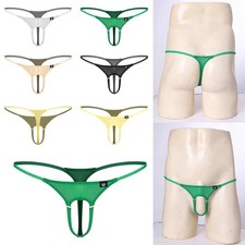 Mens Pajamas Panty Hollowing Out Bikini Thongs Swimwear Nightwear Sissy Lingerie Heren pyjama's price